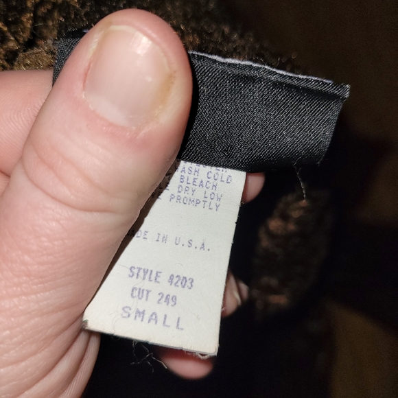 RoughRider Velvet shirt, Size Small - Picture 3 of 4